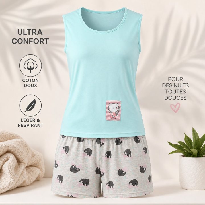 Pyjama d'Été Femme