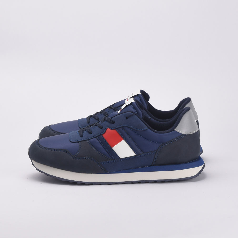 TOMMY HILFIGER FLAG LOW CUT LACE-UP 800-BLUE – Image 5