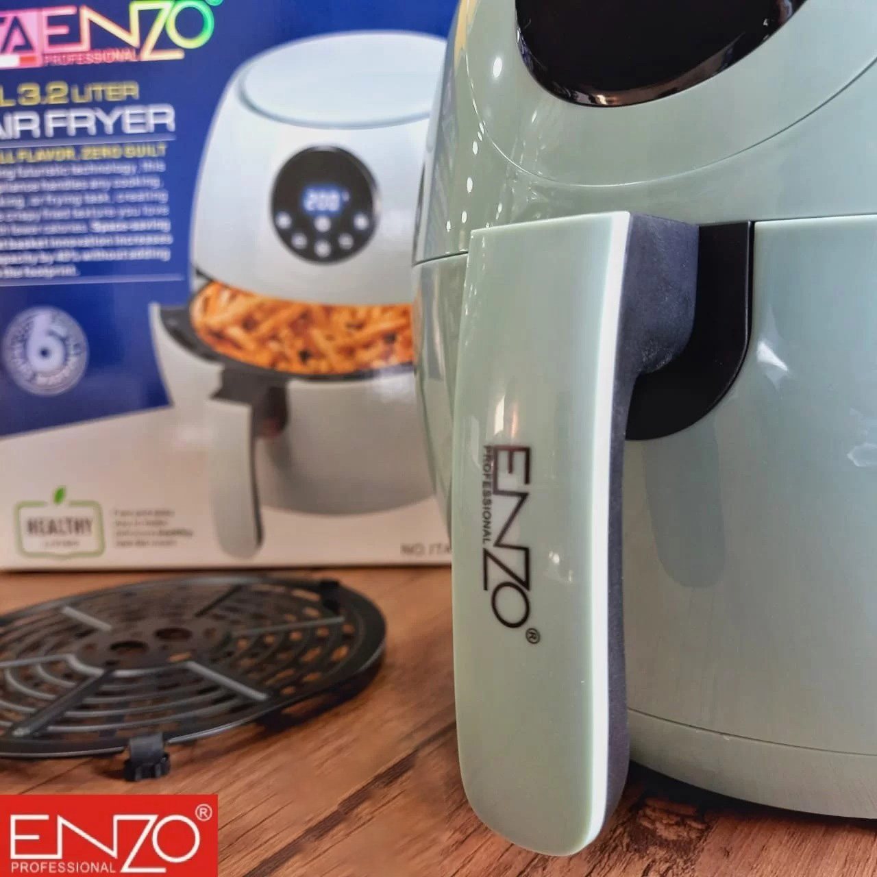 ENZO PROFESSIONAL AIR FRYER 3.2L – Image 4
