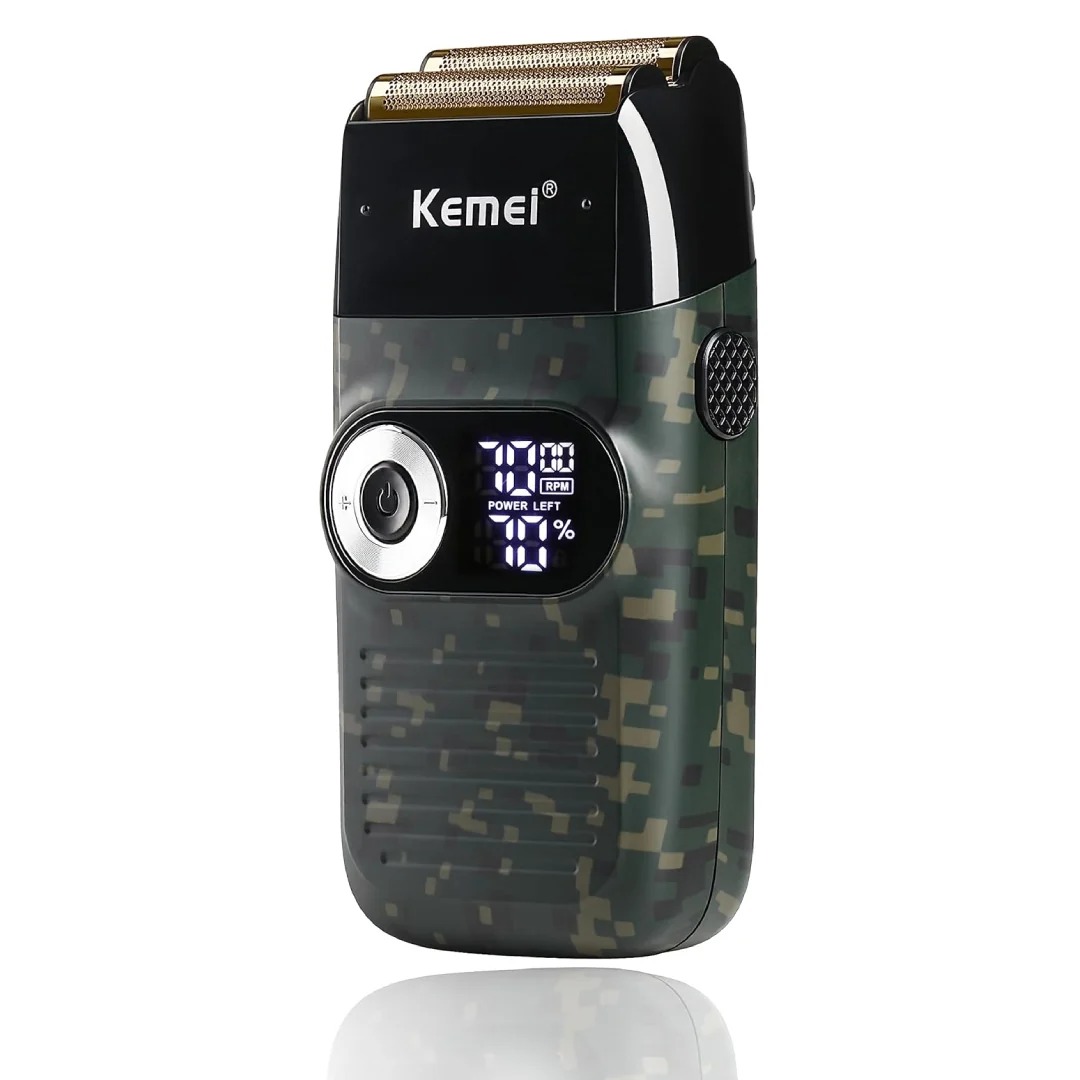 KEMEI KM-2027 Electric Twin Blade Foil Shaver – Image 2