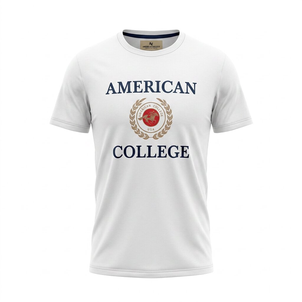 American College t-shirt pour Homme