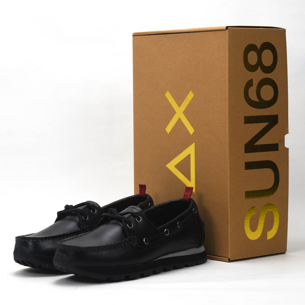 SUN68 TOM BARCA LEATHER