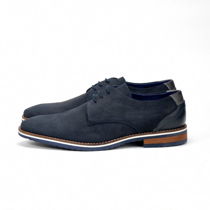 ANDRÉ CHAUSSURE CLASSIQUE HOMME GRILLE MARINE