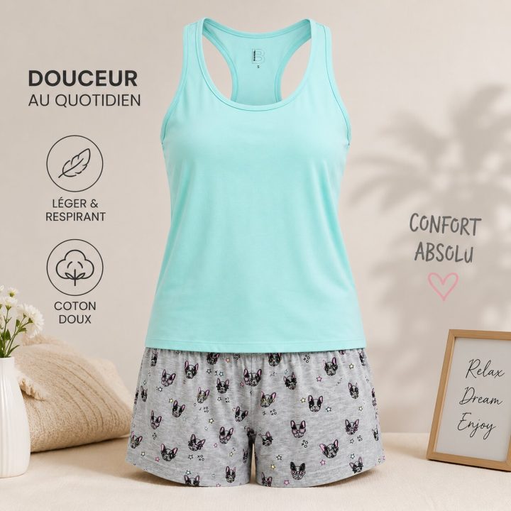 Pyjama d'Été Femme
