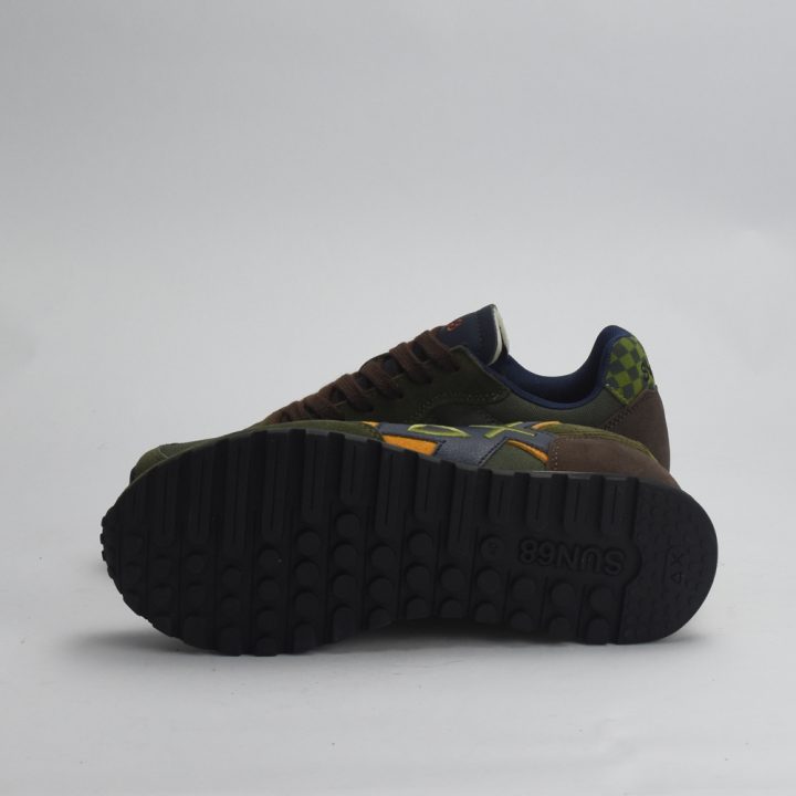 BASKET SUN68 JAKI WINTER 74 MILITARE SCURE
