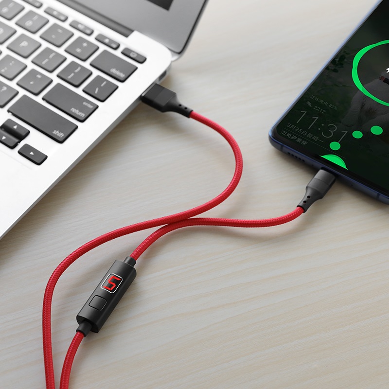 Cable USB to Type-C “S13 Central control” charging data sync with timer – Image 2