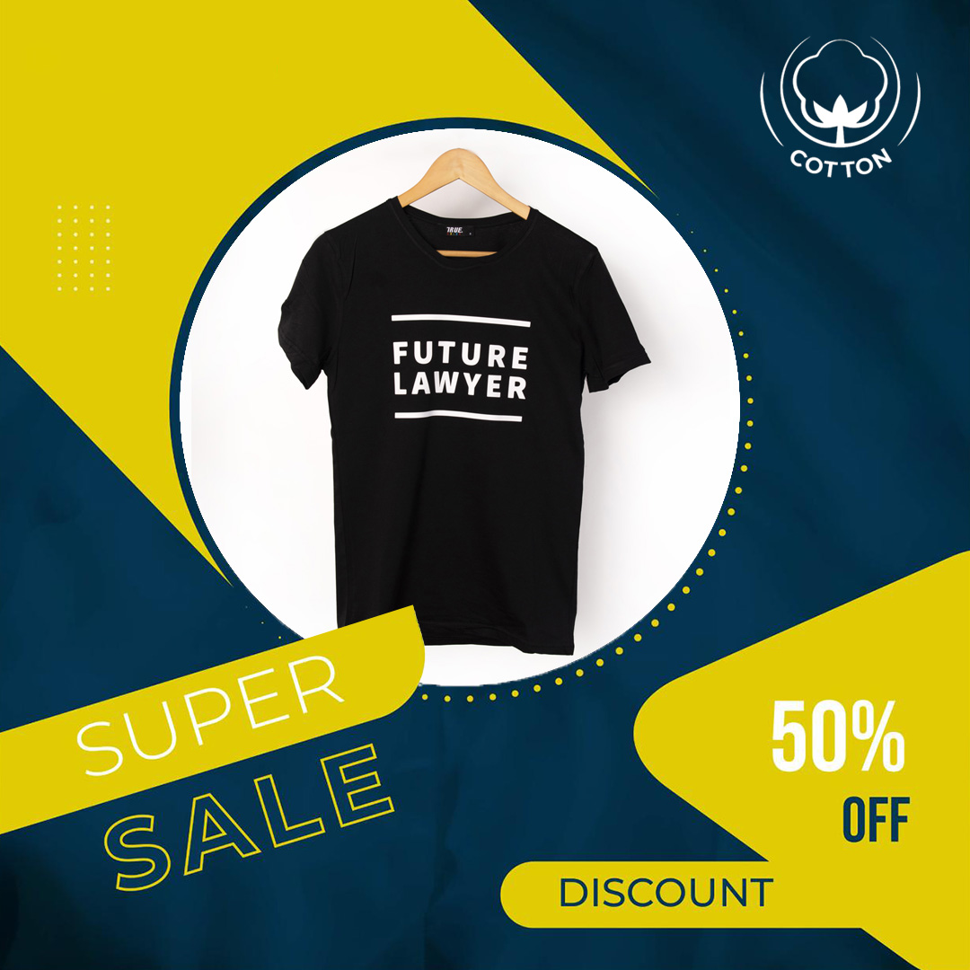 T-shirt NOIR *FUTURE LAWYER* – Image 5