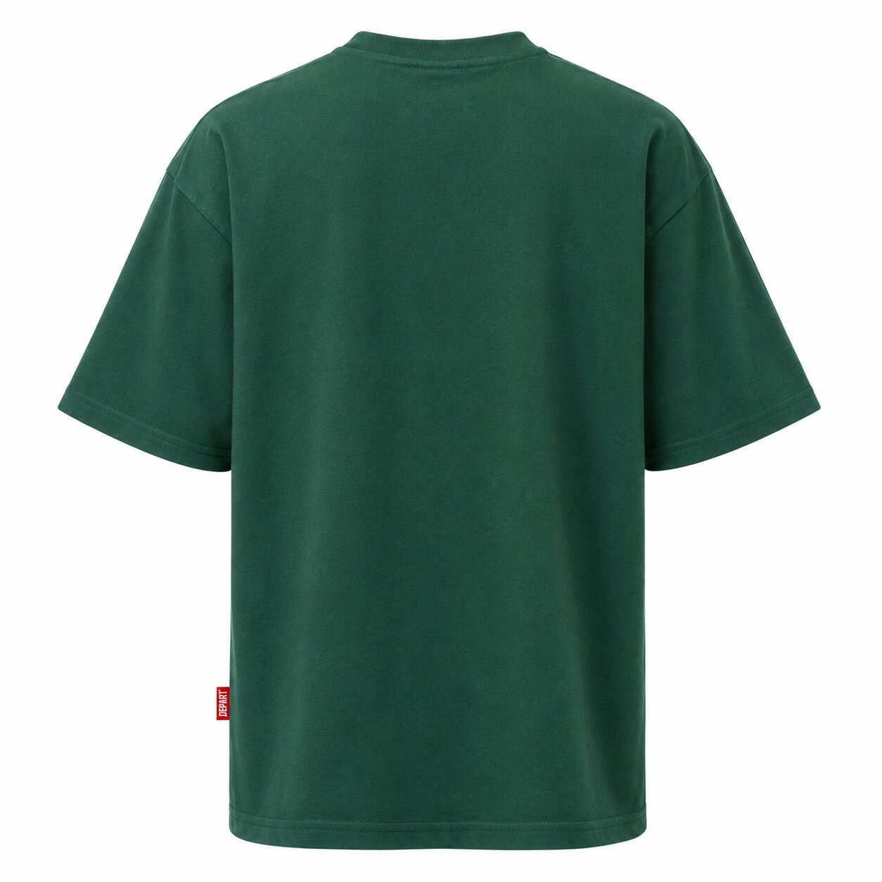 Départ Homme T-shirt Oversize Vert – Image 3