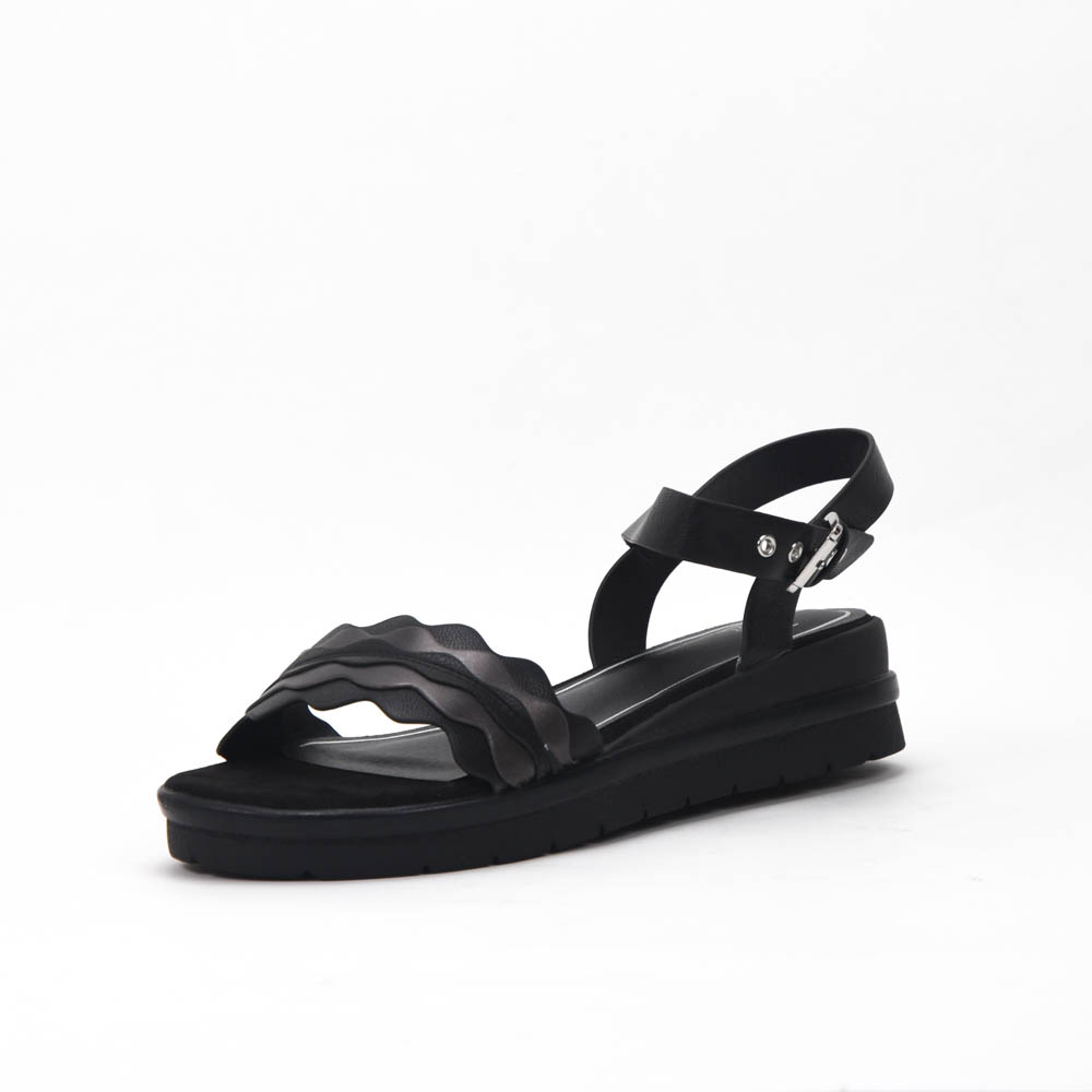 Safety Jogger Sandales Compensées Femme Black Pewter – Image 2