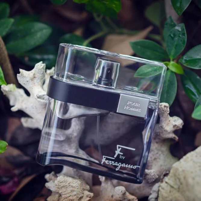 Salvatore Ferragamo  Men's F Pour Homme Black EDT Spray 1.7 oz Fragrances 50ml