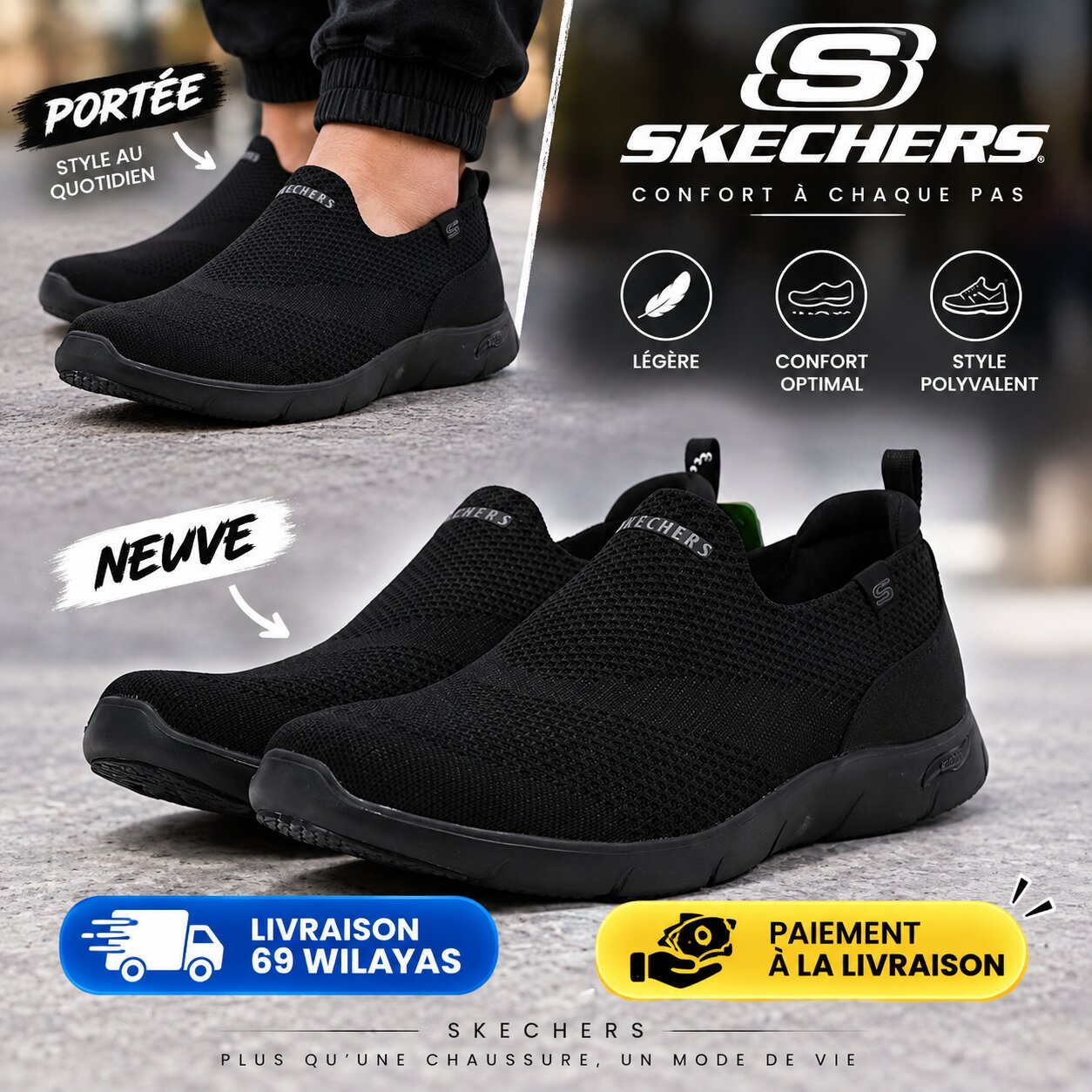 Skechers Arch Fit Refine – Iris Sneakers