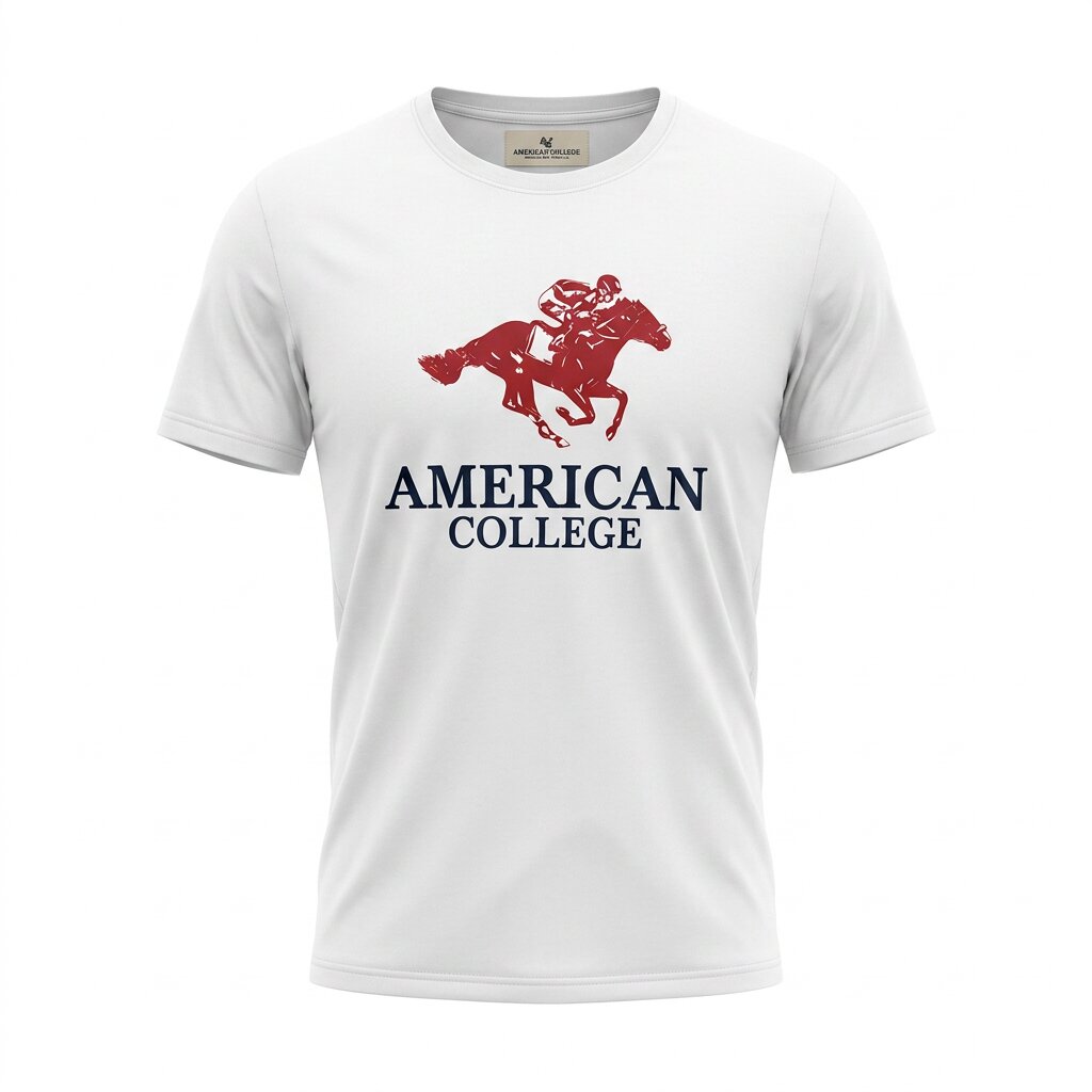 American College t-shirt pour Homme