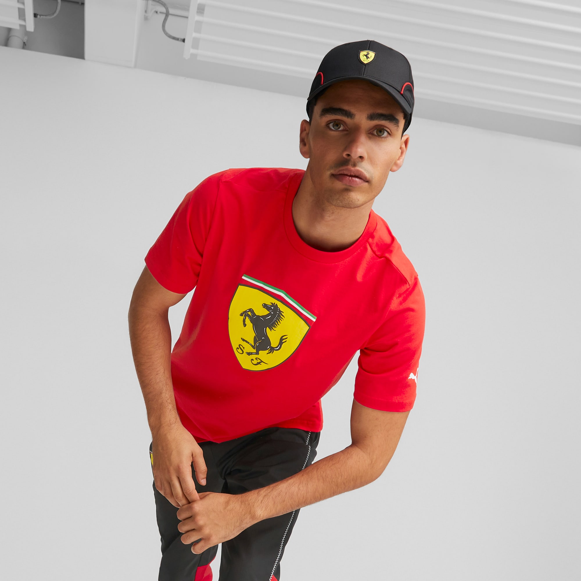 CASQUETTE PUMA FERRARI SPTWR RACE BB CAP BLACK – Image 4