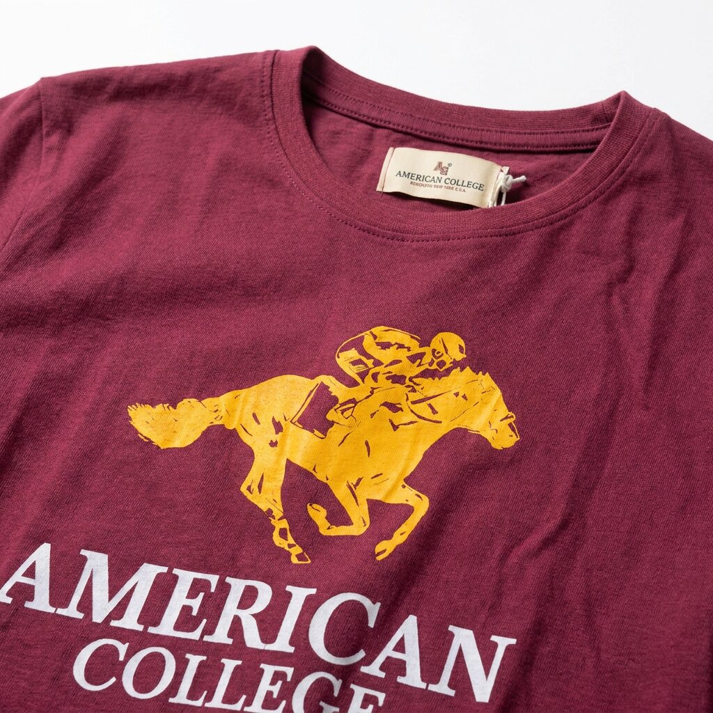 American College t-shirt pour Homme – Image 4