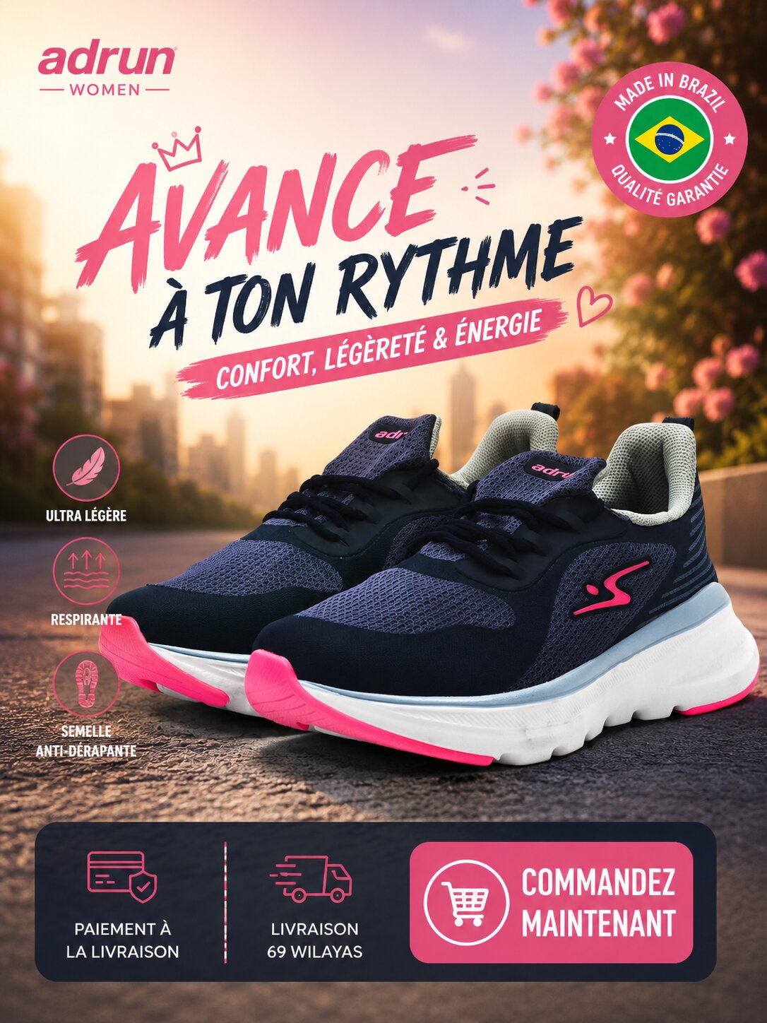 Adrun Baskets Femme