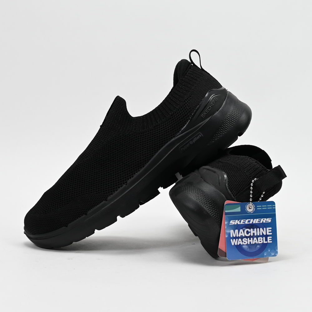 Skechers GO WALK 6 – Vibrant Smile Walking Shoes – Image 5