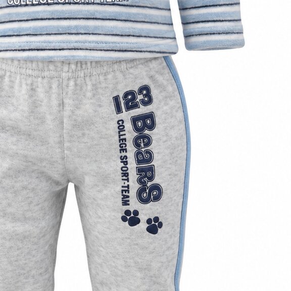 Ensemble bébé garçon 2 pièces Bears College Sport Team Bleu