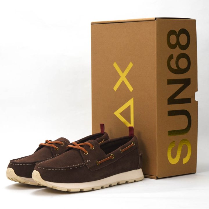 SUN68 TOM BARCA SUEDE