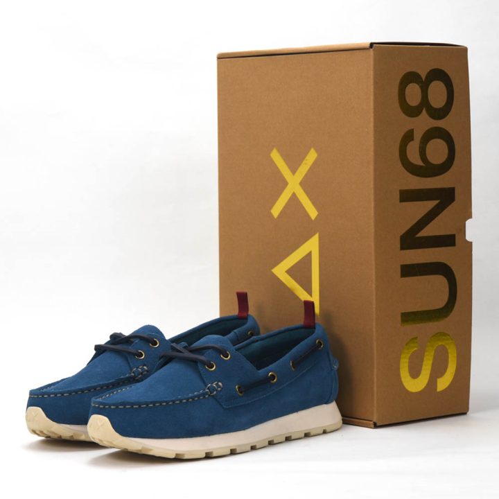 SUN68 TOM BARCA SUEDE