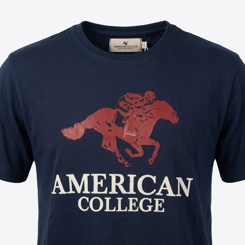 American College t-shirt pour Homme – Image 5