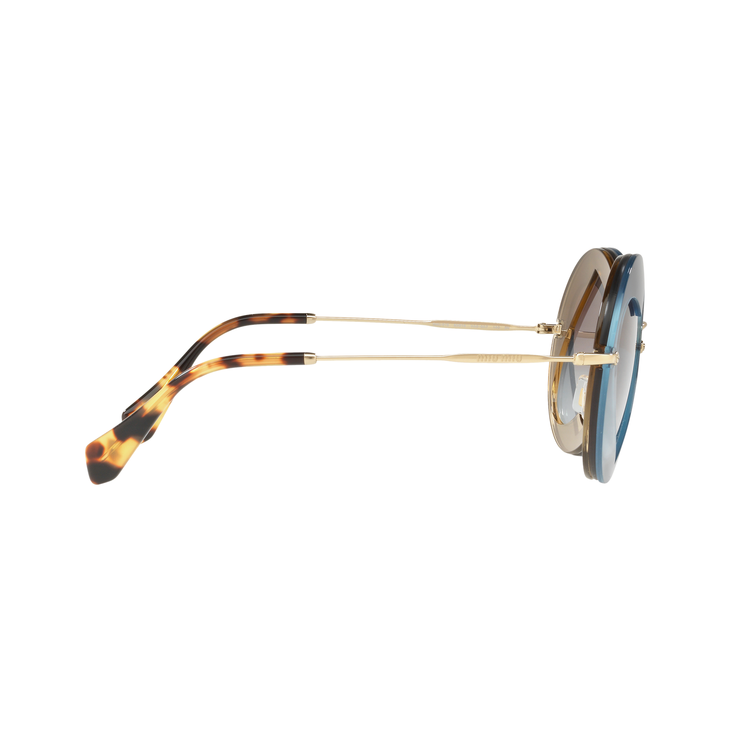 Miu Miu Round Sunglasses MU 01SS – Image 2