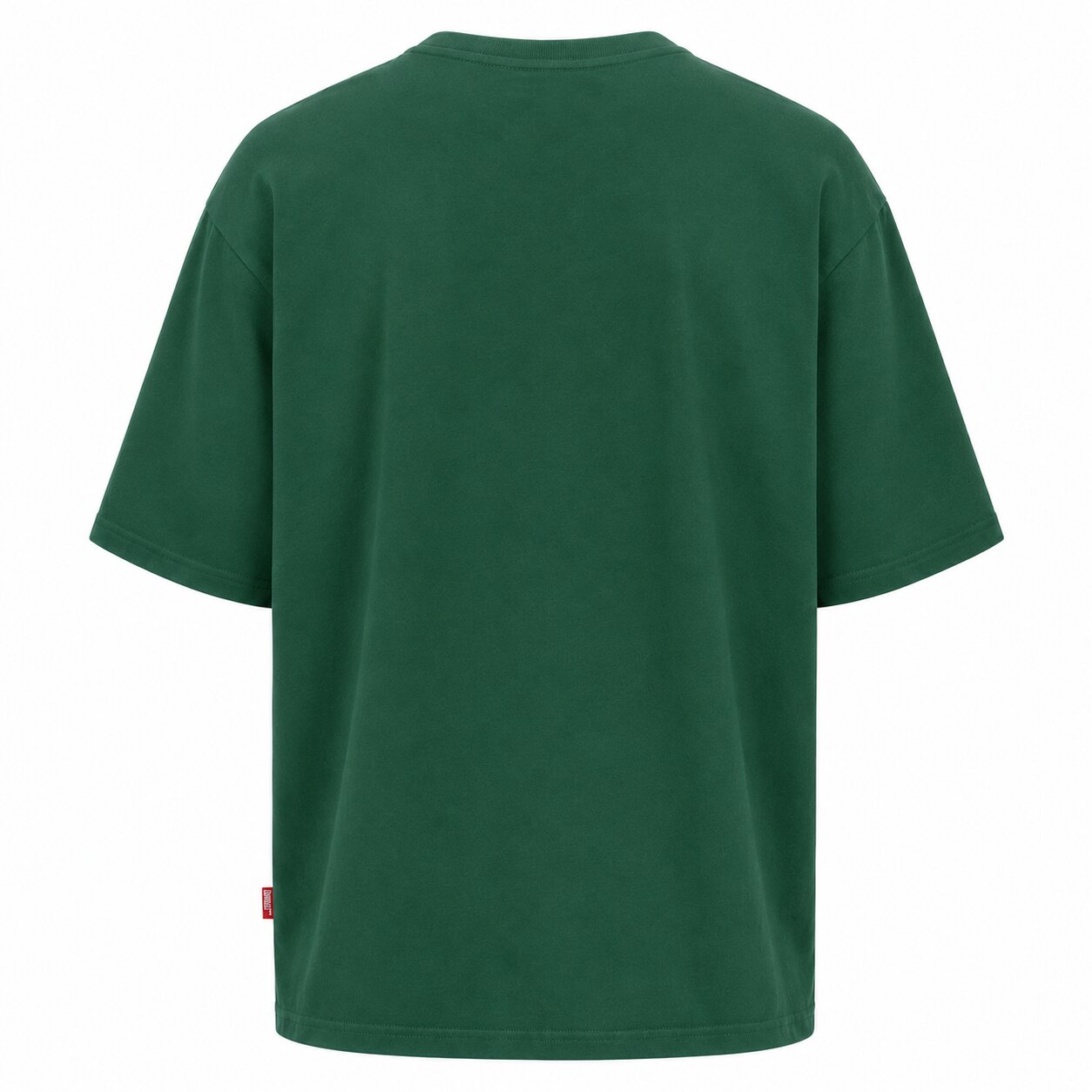 Départ Homme T-shirt Oversize Vert – Image 2