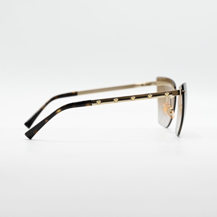 Versace Rimless Metal Sunglasses VE2190
