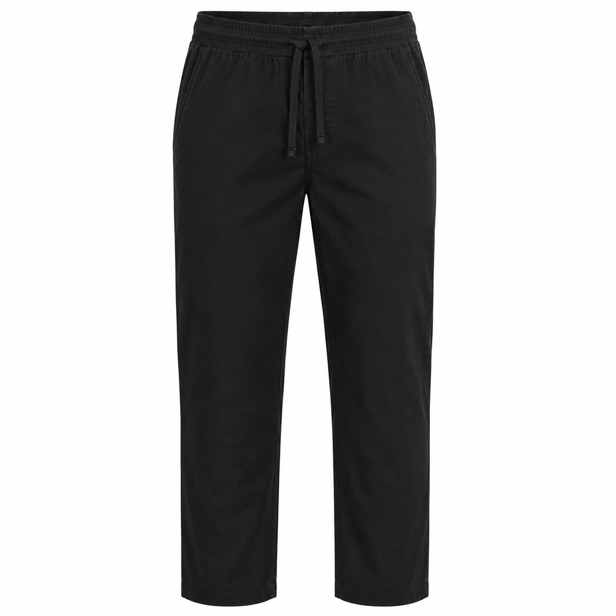 Départ Homme Pantalon en Lin Black – Image 3