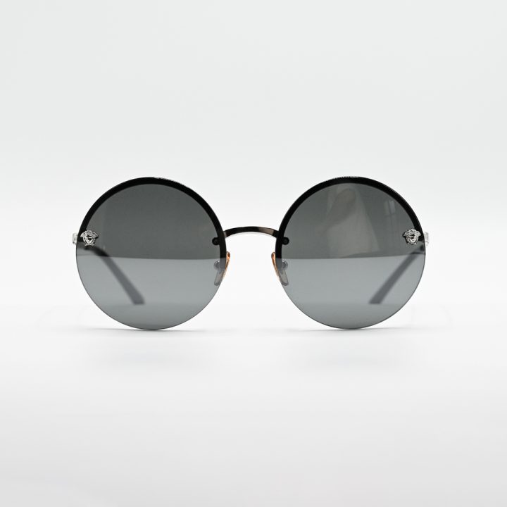 Versace Round Metal Sunglasses VE2176
