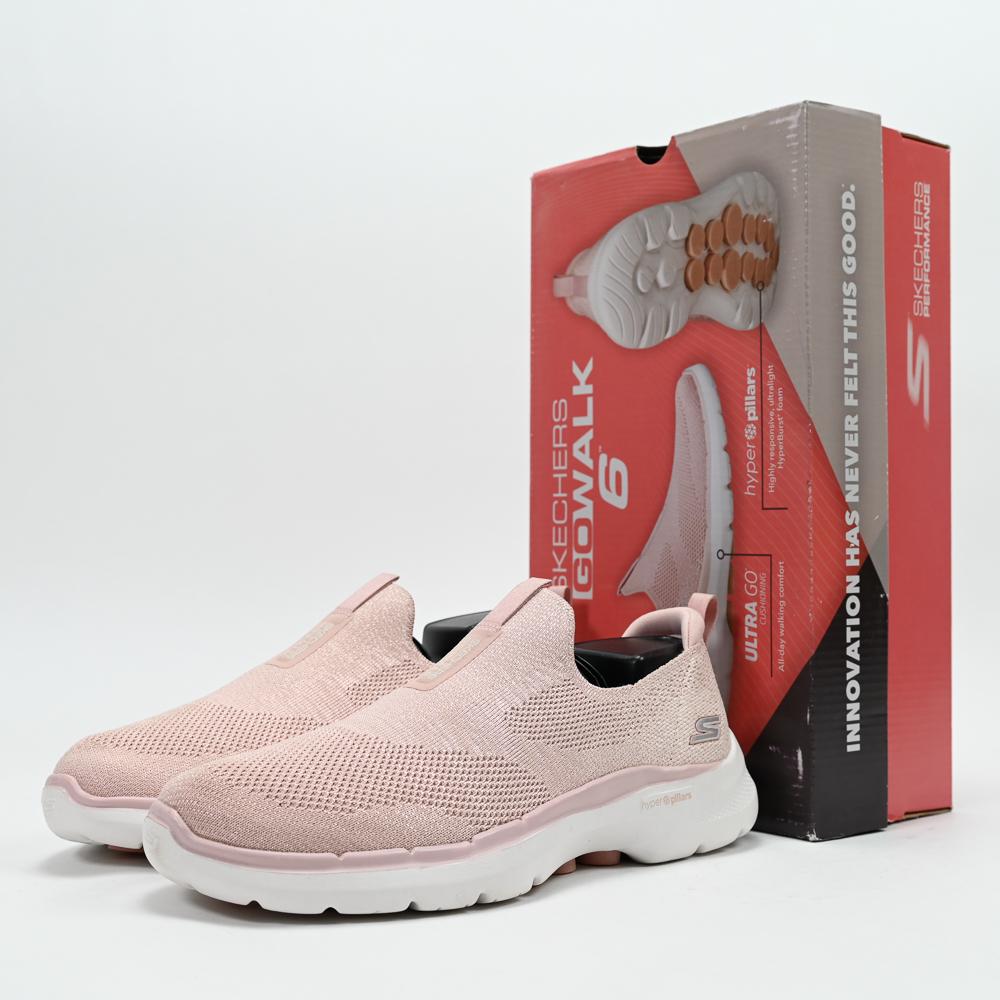 Skechers GO WALK 6 – Glimmering Walking Shoes – Image 2
