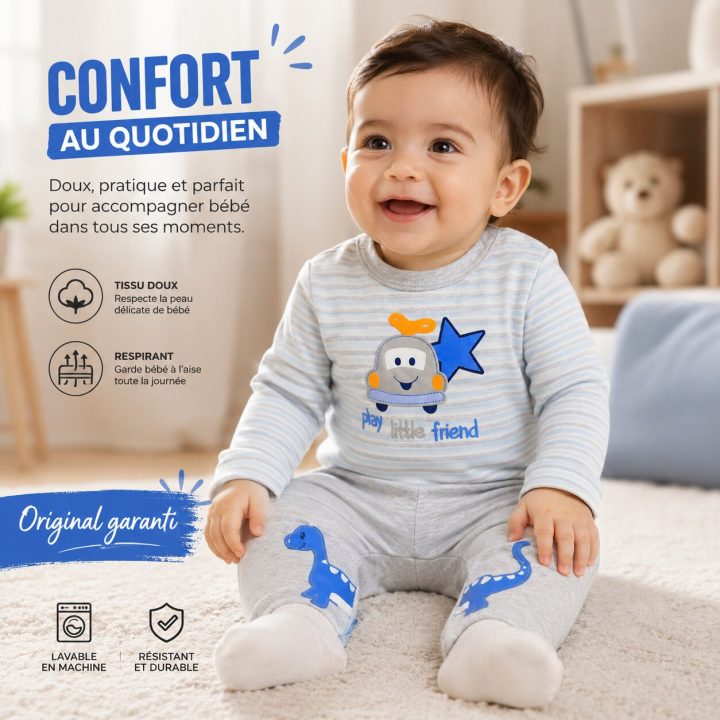 Ensemble bébé garçon 2 pièces