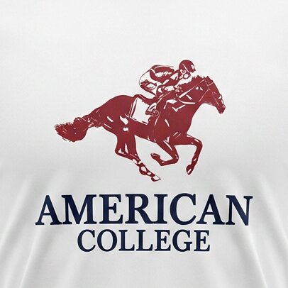 American College t-shirt pour Homme – Image 3