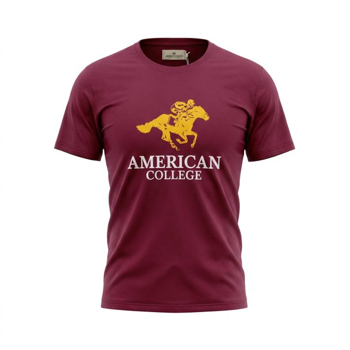American College t-shirt pour Homme