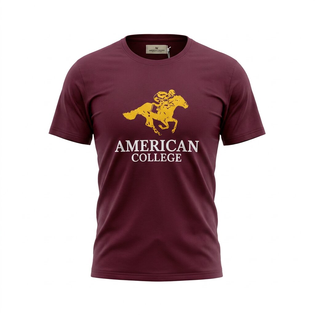 American College t-shirt pour Homme